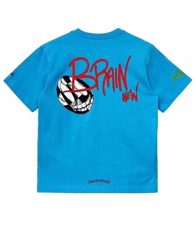 Chrome-Hearts-Blue-Shirt Chrome Hearts Blue Shirt