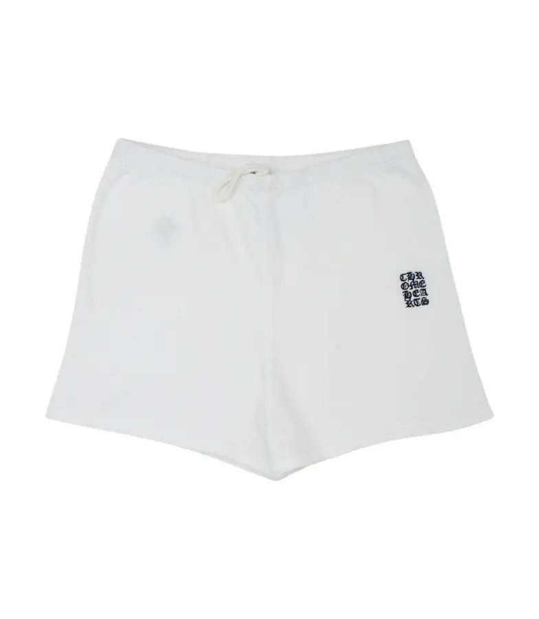 White Chrome Hearts Shorts