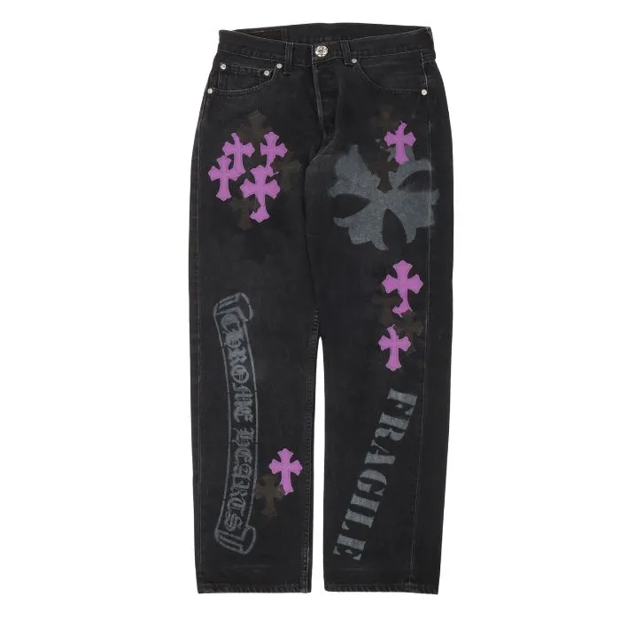 Chrome Hearts Cross Jeans